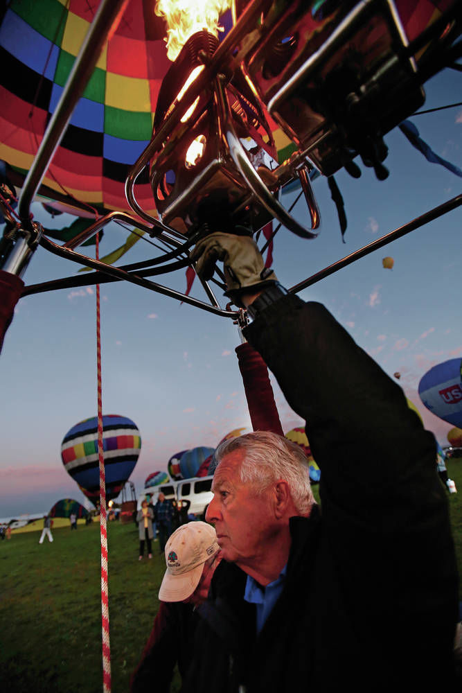 Fall colors at Balloon Fiesta Park